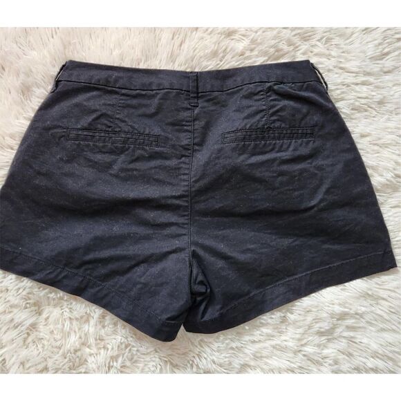 Old Navy Short Shorts Black Cotton Slit Pockets 3.5" Inseam - Picture 2 of 4
